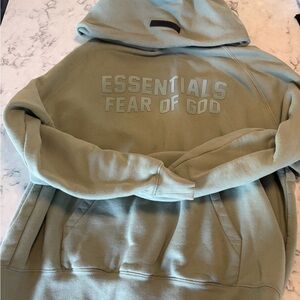 Essentials Sage Green Hoodie